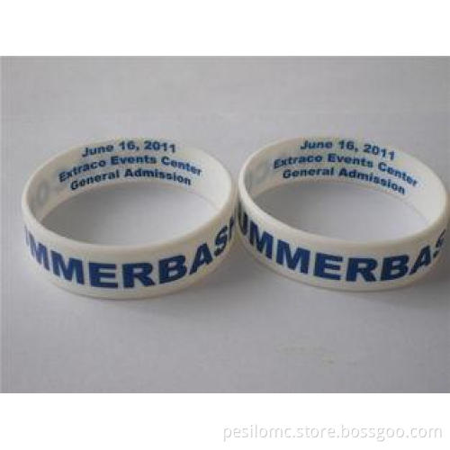 Custom Silicone Energy Bracelet / Printed Silicone Wristban
